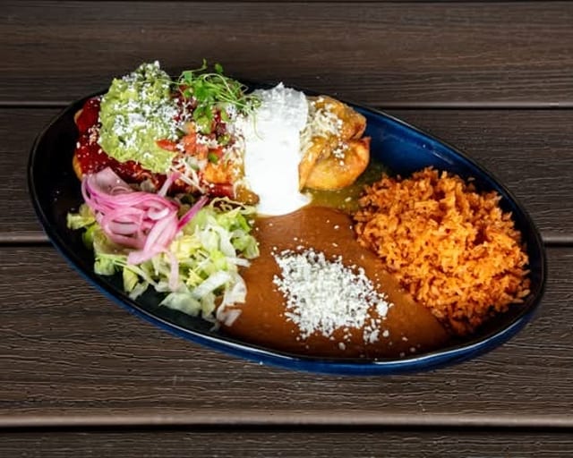 Combo #7 - Chimichanga Plate.