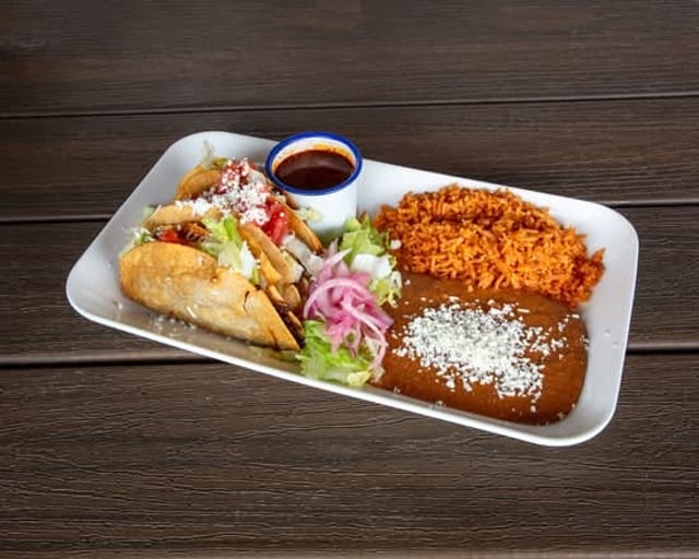Combo #5 - 3 Hard Shell Tacos.